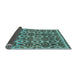 Sideview of Abstract Light Blue Modern Rug, abs2540lblu