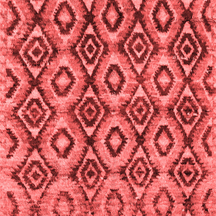 Abstract Red Modern Area Rugs