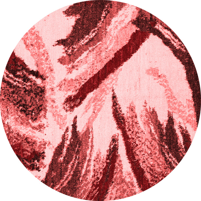 Abstract Red Modern Rug, abs2541red