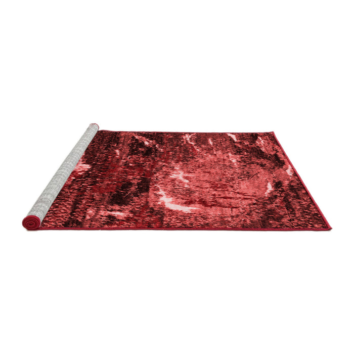 Modern Red Washable Rugs