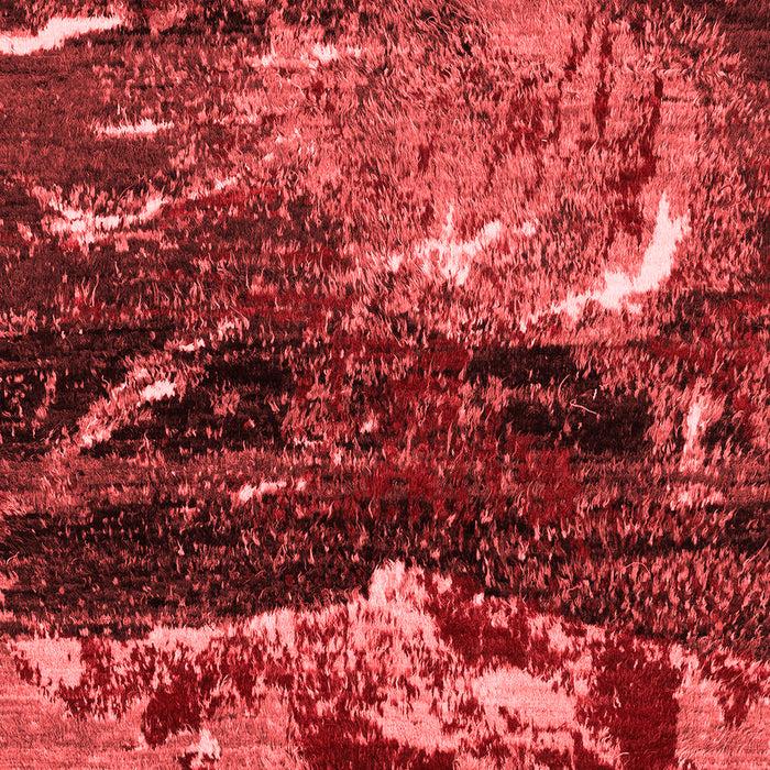 Machine Washable Abstract Red Modern Rug, wshabs2542red