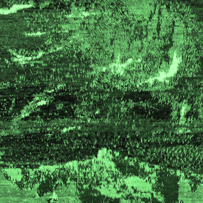 Abstract Emerald Green Modern Rug, abs2542emgrn