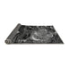 Sideview of Abstract Gray Modern Rug, abs2542gry