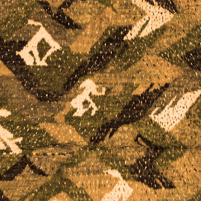 Abstract Orange Modern Rug, abs2543org