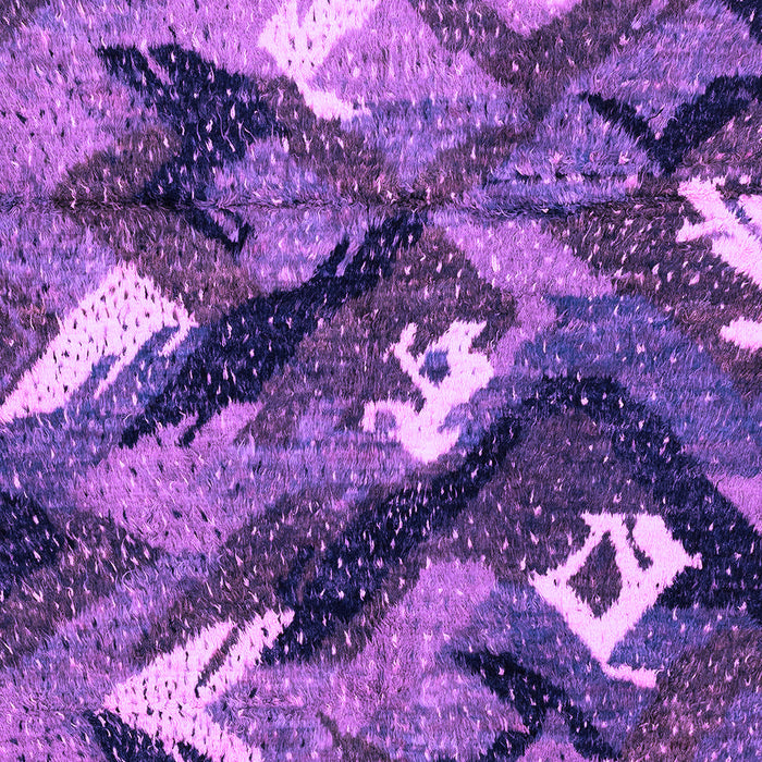Abstract Purple Modern Rug, abs2543pur