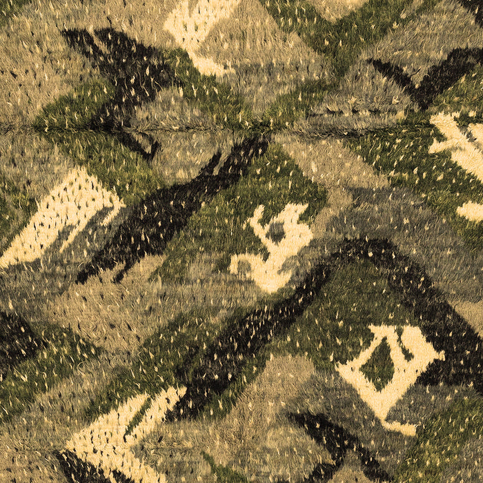 Abstract Brown Modern Rug, abs2543brn