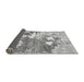 Sideview of Abstract Gray Modern Rug, abs2544gry