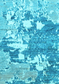 Abstract Light Blue Modern Rug, abs2544lblu