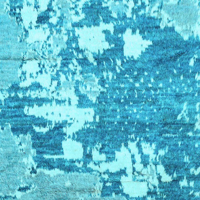 Abstract Light Blue Modern Rug, abs2544lblu