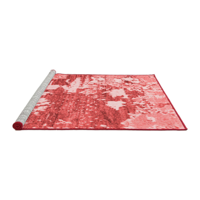 Modern Red Washable Rugs