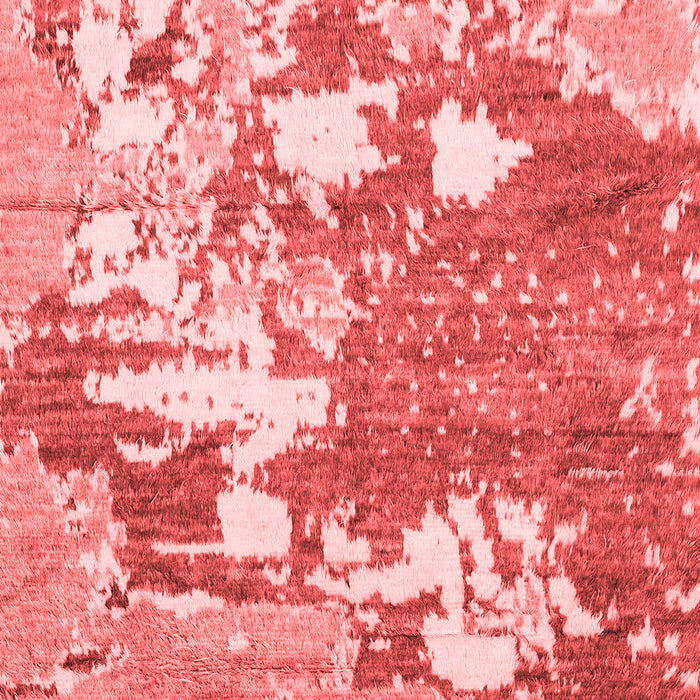 Machine Washable Abstract Red Modern Rug, wshabs2544red