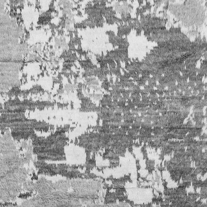 Machine Washable Abstract Gray Modern Rug, wshabs2544gry