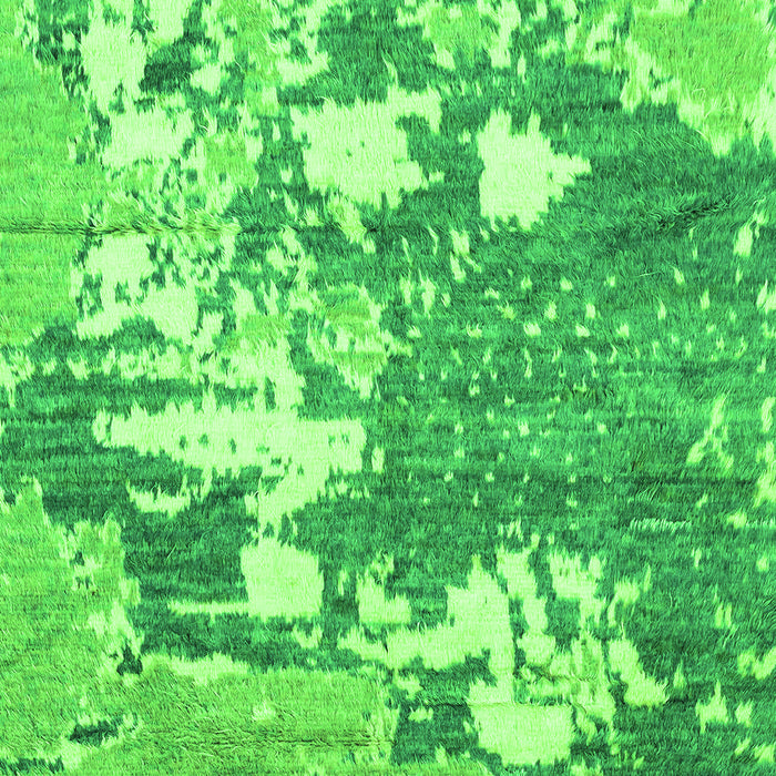 Abstract Green Modern Rug, abs2544grn