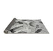 Sideview of Abstract Gray Modern Rug, abs2545gry