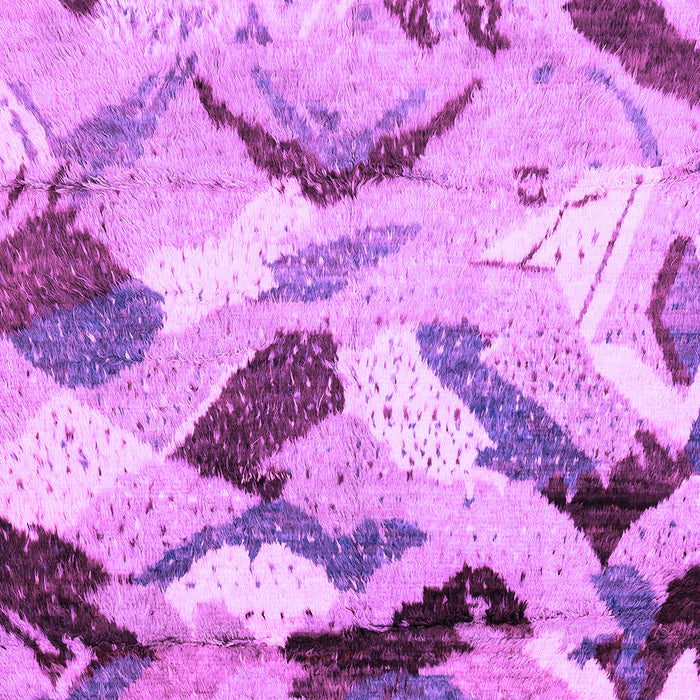 Machine Washable Abstract Purple Modern Area Rugs, wshabs2545pur