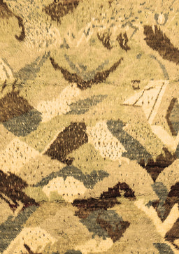 Abstract Brown Modern Rug, abs2545brn
