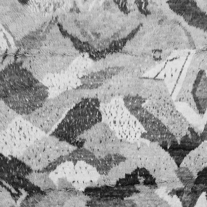 Machine Washable Abstract Gray Modern Rug, wshabs2545gry