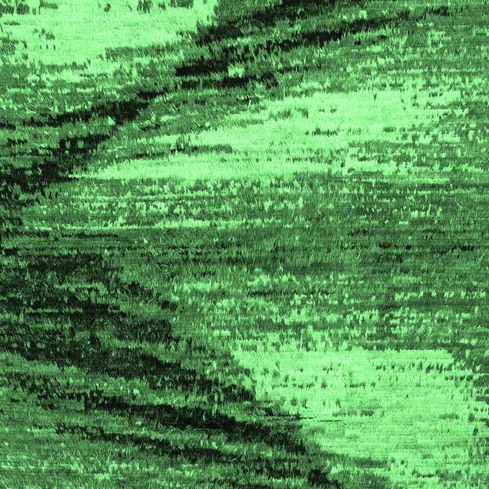 Abstract Emerald Green Modern Rug, abs2546emgrn