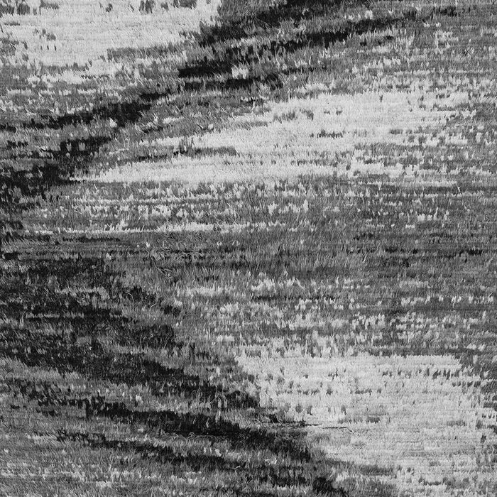 Machine Washable Abstract Gray Modern Rug, wshabs2546gry