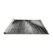 Sideview of Machine Washable Abstract Gray Modern Rug, wshabs2546gry