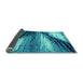 Sideview of Abstract Light Blue Modern Rug, abs2546lblu