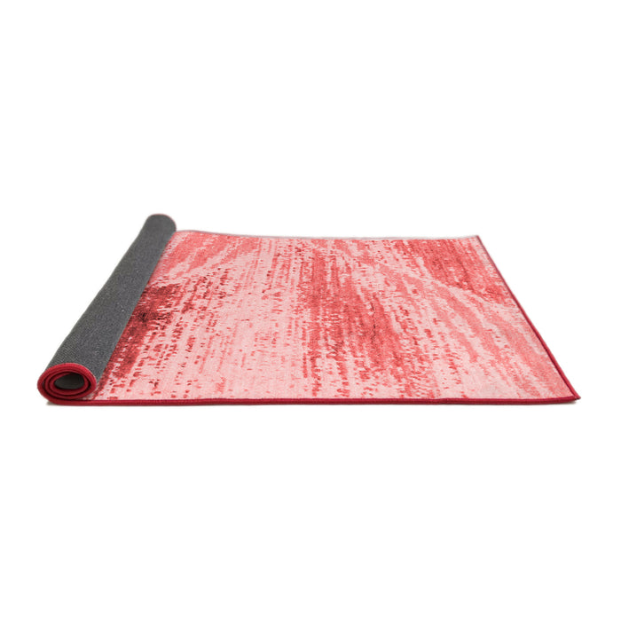 Abstract Red Modern Area Rugs