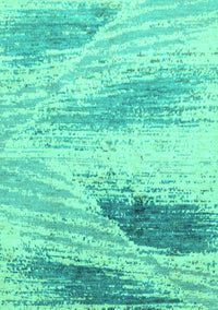 Abstract Turquoise Modern Rug, abs2547turq