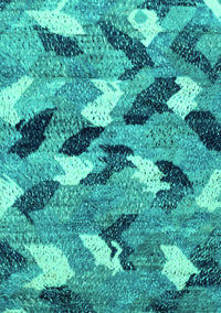 Abstract Turquoise Modern Rug, abs2548turq