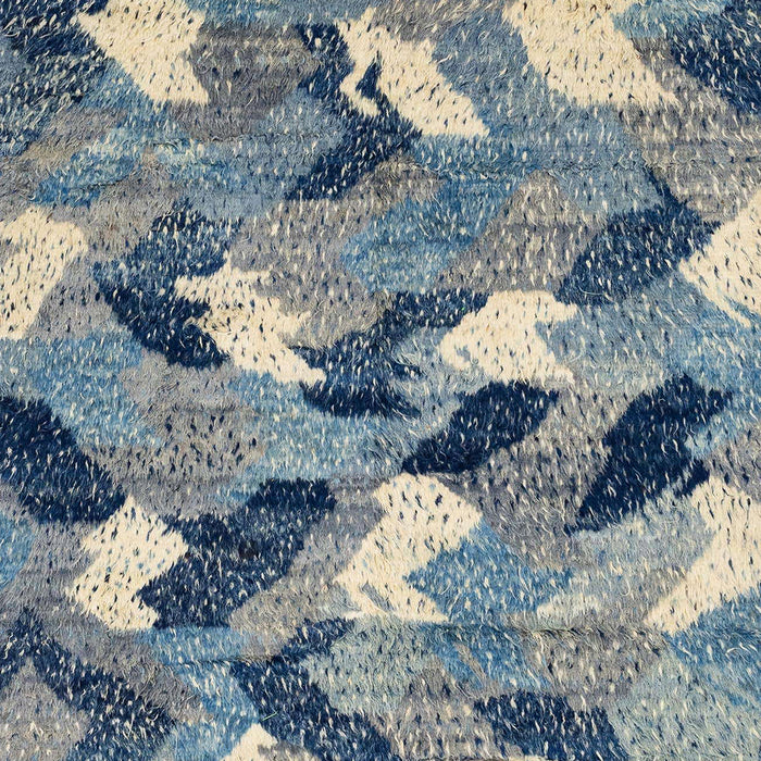 Machine Washable Abstract Cloud Gray Rug, wshabs2548