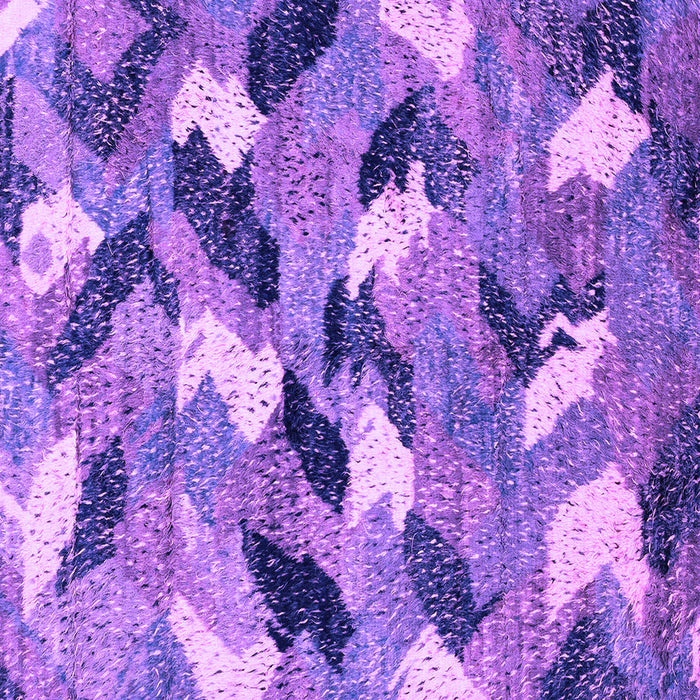 Square Abstract Purple Modern Rug, abs2548pur