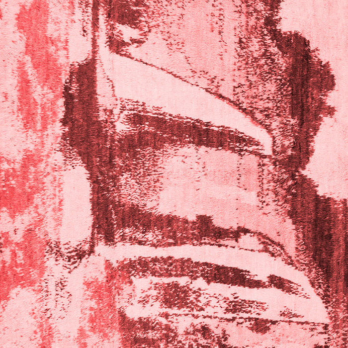 Abstract Red Modern Rug, abs2549red