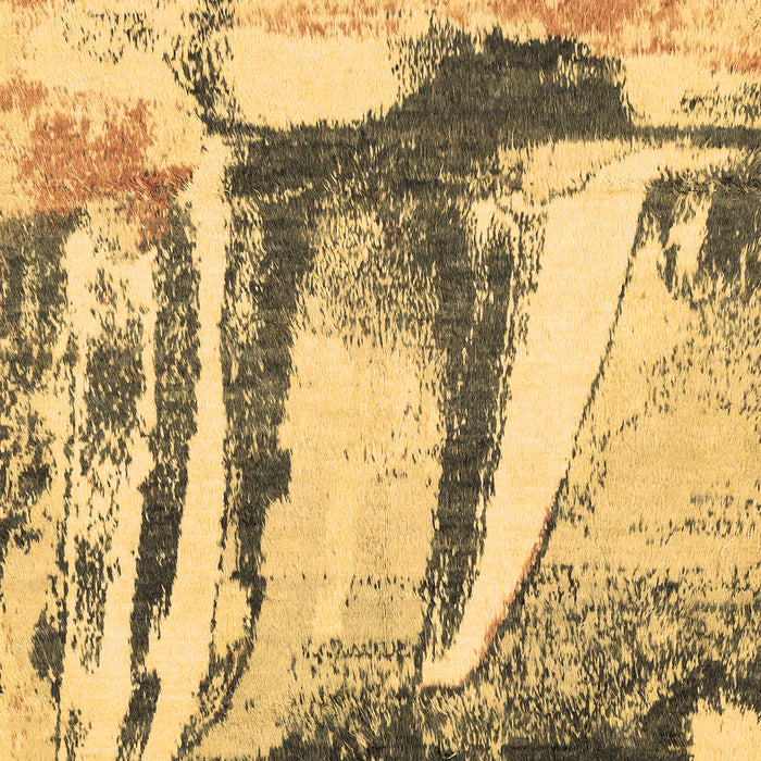 Abstract Brown Modern Rug, abs2549brn