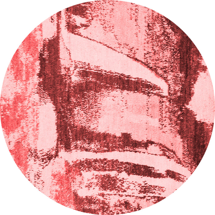 Machine Washable Abstract Red Modern Rug, wshabs2549red