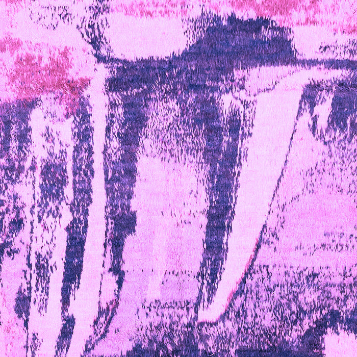 Machine Washable Abstract Purple Modern Area Rugs, wshabs2549pur