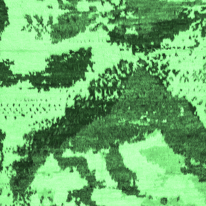 Abstract Emerald Green Modern Rug, abs2550emgrn