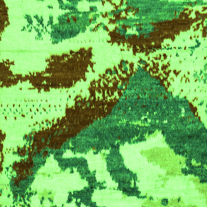 Abstract Green Modern Rug, abs2550grn