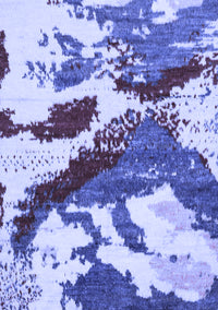 Abstract Blue Modern Rug, abs2550blu