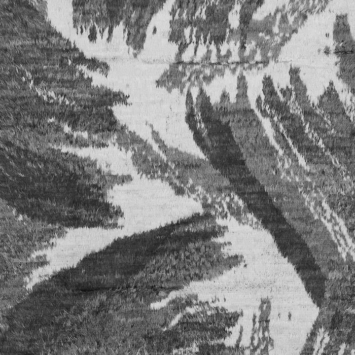 Machine Washable Abstract Gray Modern Rug, wshabs2551gry