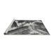 Sideview of Machine Washable Abstract Gray Modern Rug, wshabs2551gry