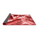 Abstract Red Modern Area Rugs