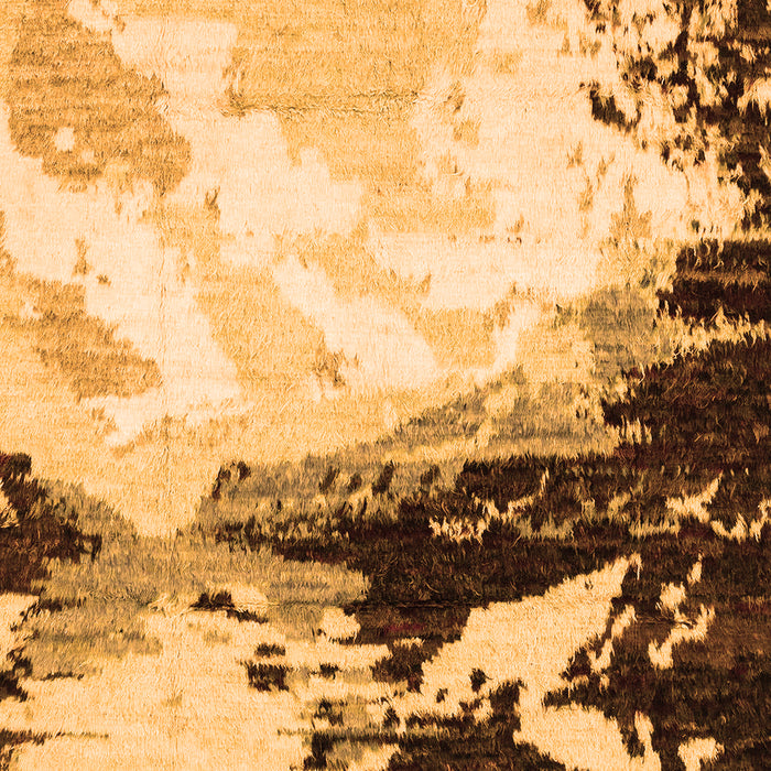 Abstract Orange Modern Rug, abs2552org