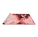 Modern Red Washable Rugs