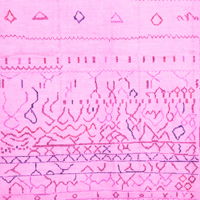 Abstract Pink Modern Rug, abs2553pnk