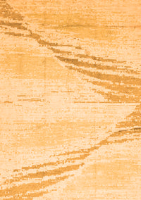 Abstract Orange Modern Rug, abs2554org