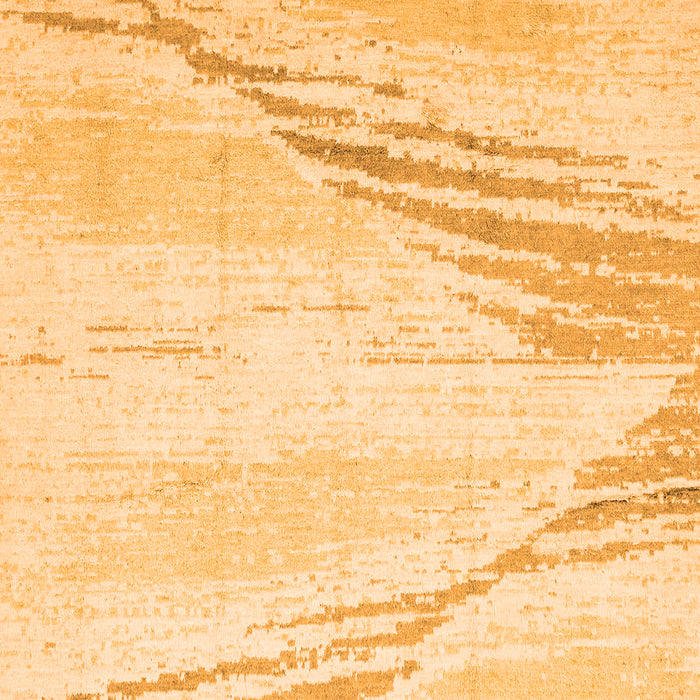 Abstract Orange Modern Rug, abs2554org