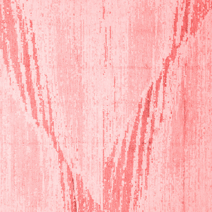 Machine Washable Abstract Red Modern Rug, wshabs2554red