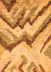 Abstract Orange Modern Rug, abs2555org