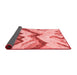 Abstract Red Modern Area Rugs