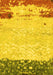 Machine Washable Abstract Yellow Modern Rug, wshabs2556yw