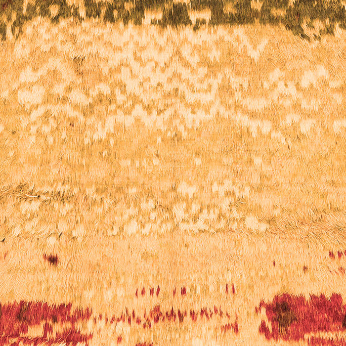 Machine Washable Abstract Orange Modern Area Rugs, wshabs2556org